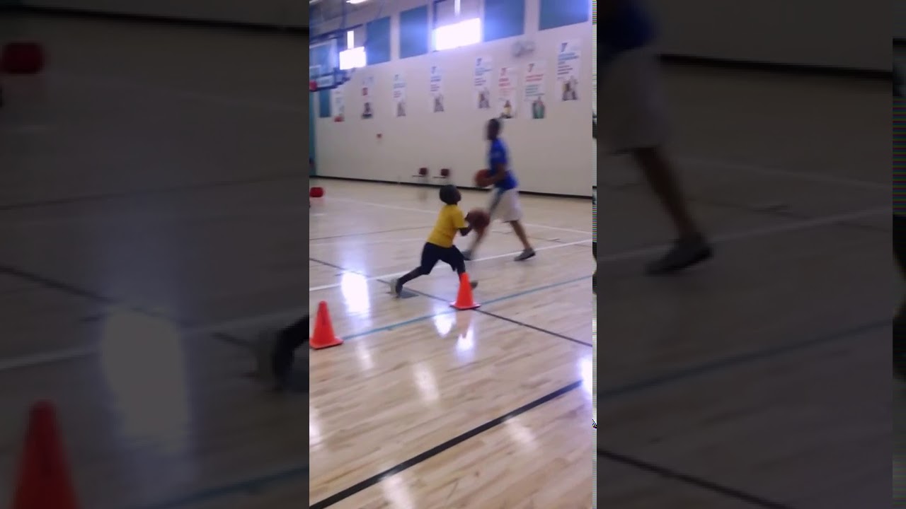 Coach Watson training 6 yr old Malik!! Sept. 3, 2013