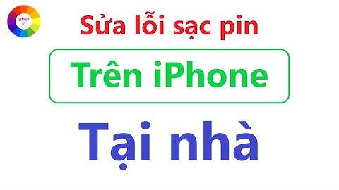 Lỗi cắm sạc iphone không báo nhận sạc năm 2024