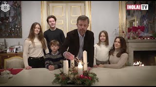 La familia real danesa ha compartido un video navideño desde el palacio de Amalienborg | ¡HOLA TV