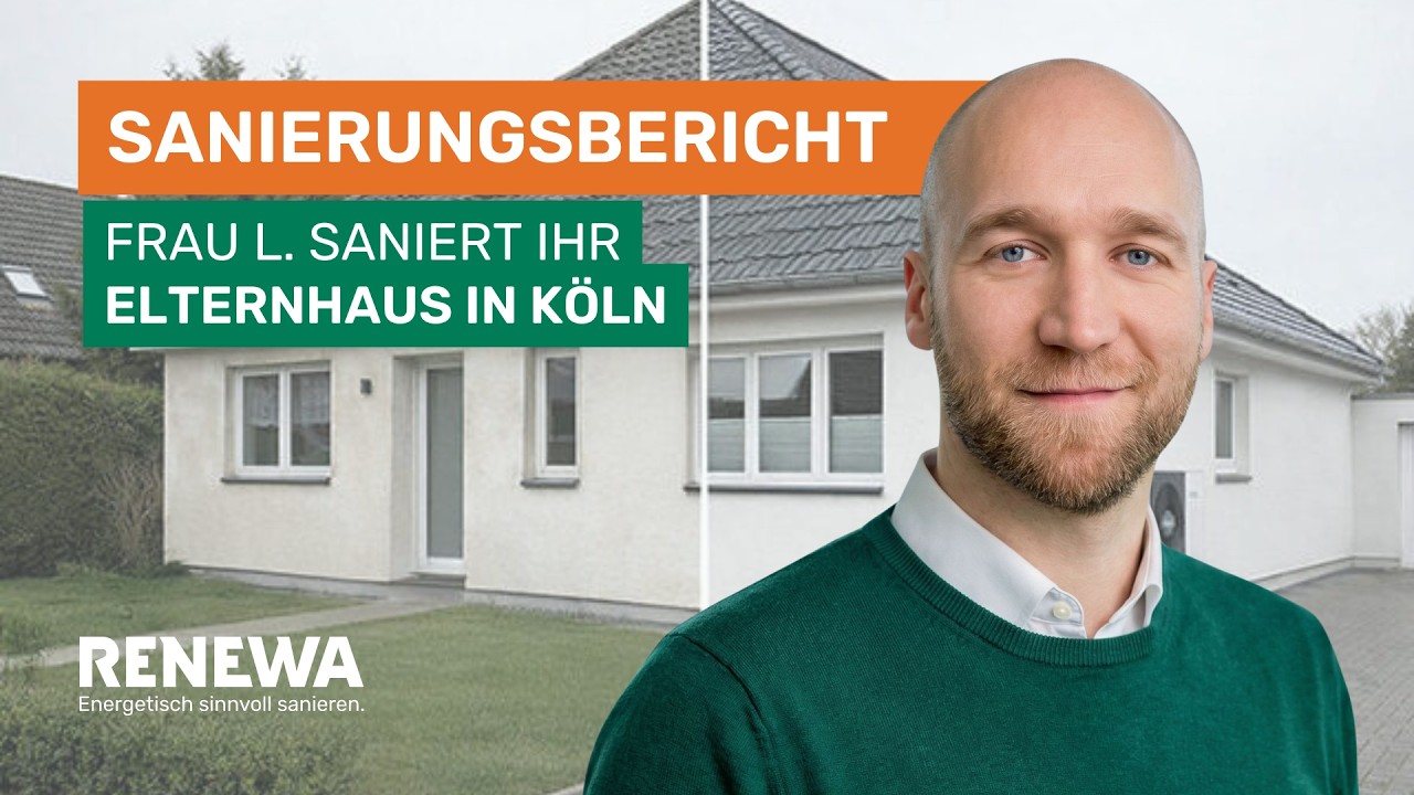 Einfamilienhaus Baujahr 1973: Sanierung im Kölner Umland