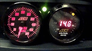 AEM Water/Methanol Flow Gauge Test