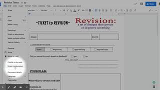 Mr. Pirkl Helps: Google Docs: Email Collaborators