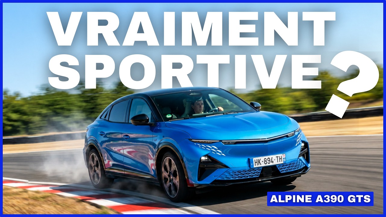470 ch, 0 à 100 km/h en 3,9 s, mais que vaut l’Alpine A390 GTS sur piste ?