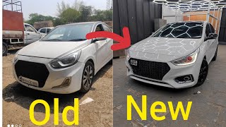 OLD VERNA CONVERTED TO NEW MODEL 😲😵🥰🔥  पूरी नयी बना दी l  ONLY 1 IN PUNE