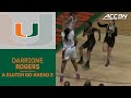Miami's Darrione Rogers Comes Through With A Clutch Go-Ahead 3