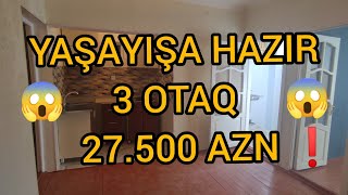 Şok Qi̇ymət 27500 Azn-Ə 3 Otaqtəmi̇r Yaşayişa Hazir Parka Yaxin Ev Təci̇li̇ Satişda Irdalandaucuzev