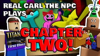 Rainbow Friends CHAPTER TWO! with the REAL Carl the NPC