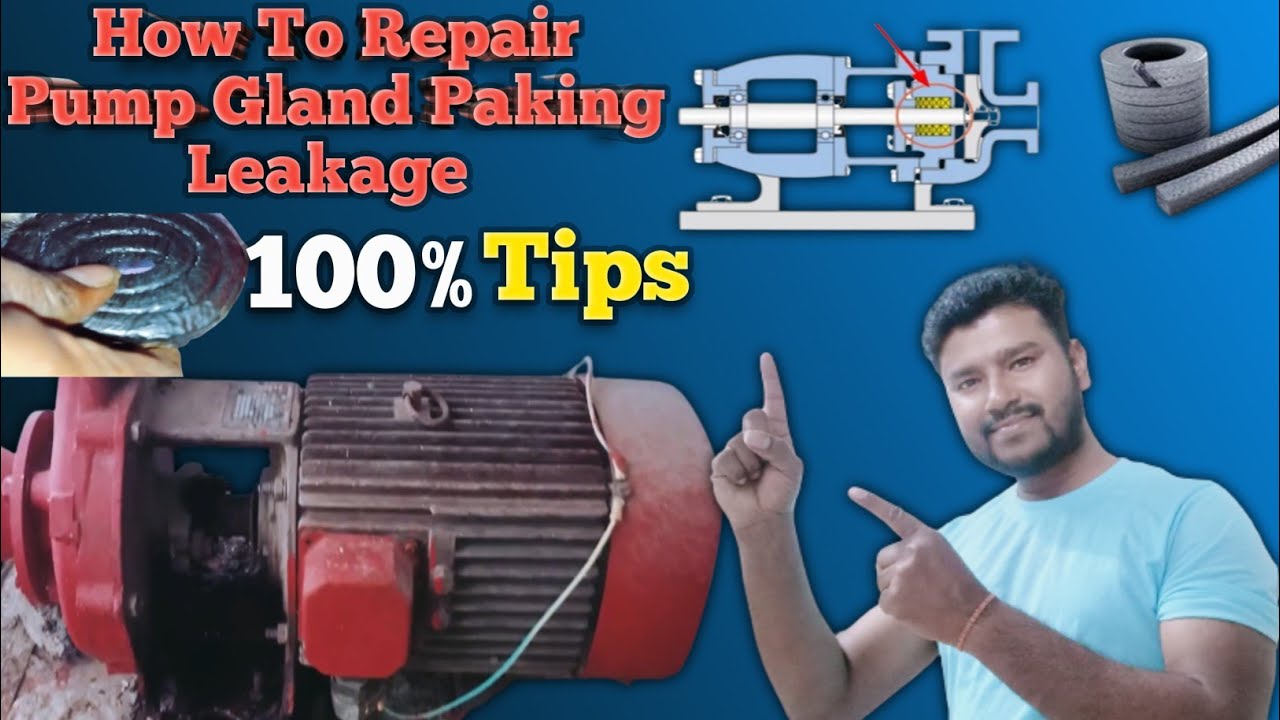 How To Replace Pump Gland Paking!