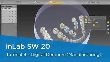 inLab SW 20 Tutorial 4 – Digital Dentures (Manufacturing)