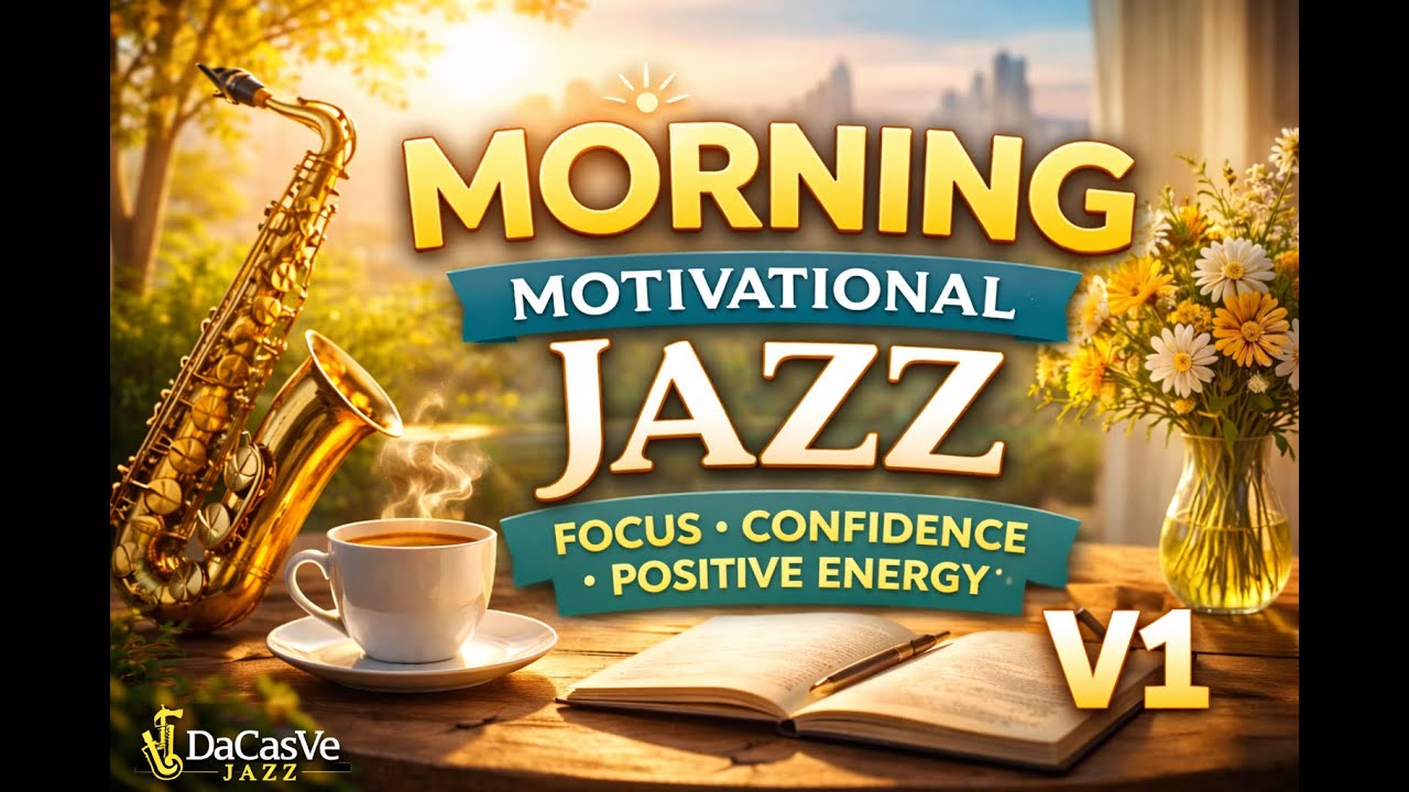 Morning Motivational Jazz Vocal | Focus, Confidence & Positive Energy (44 Min)