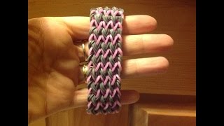 Tapestry Bracelet Tutorial (2 hooks only)