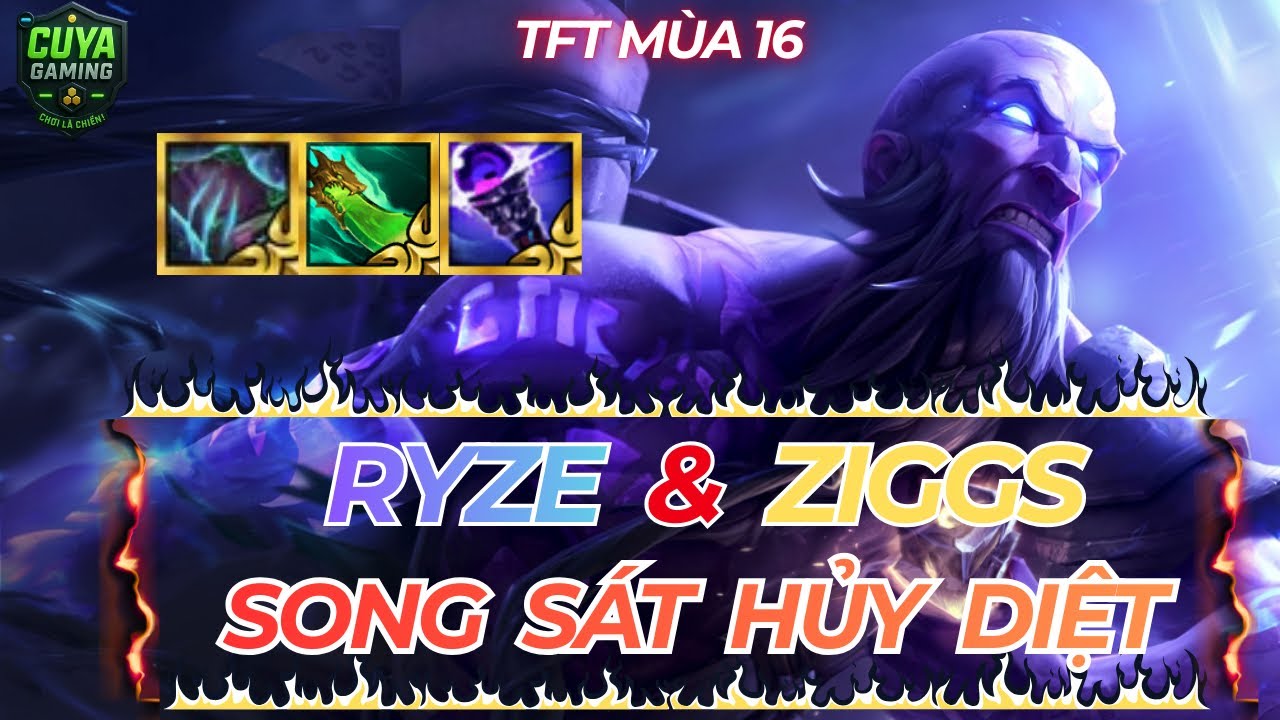 EXODIA RYZE CỔ NGỮ TFT 16 – BUILD CHUẨN META LEO RANK