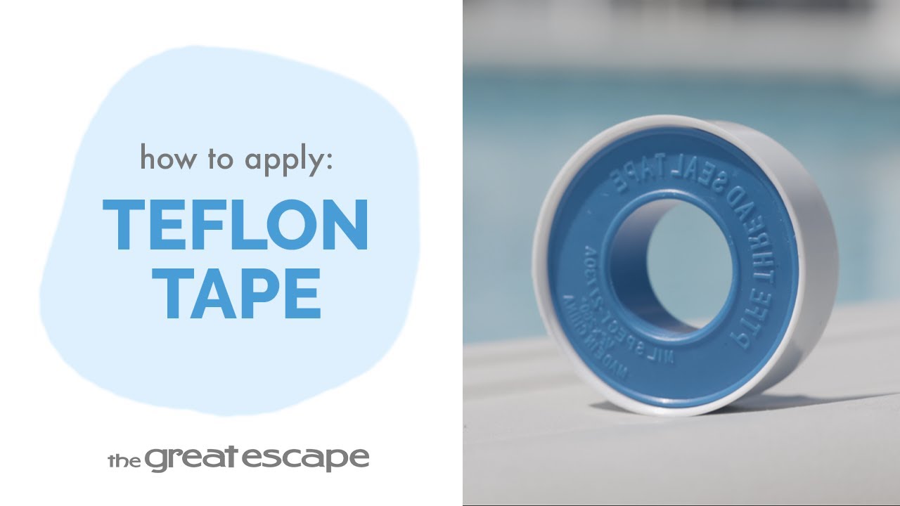 Learn How to Apply Teflon Tape