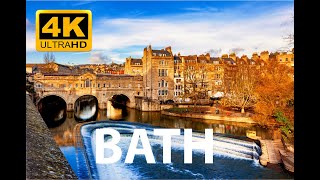 Beauty Of Bath City,  Somerset County England In 4K| World In 4K