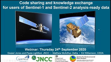 Code sharing and knowledge exchange for users of Sentinel-1 and Sentinel-2 analysis-ready data