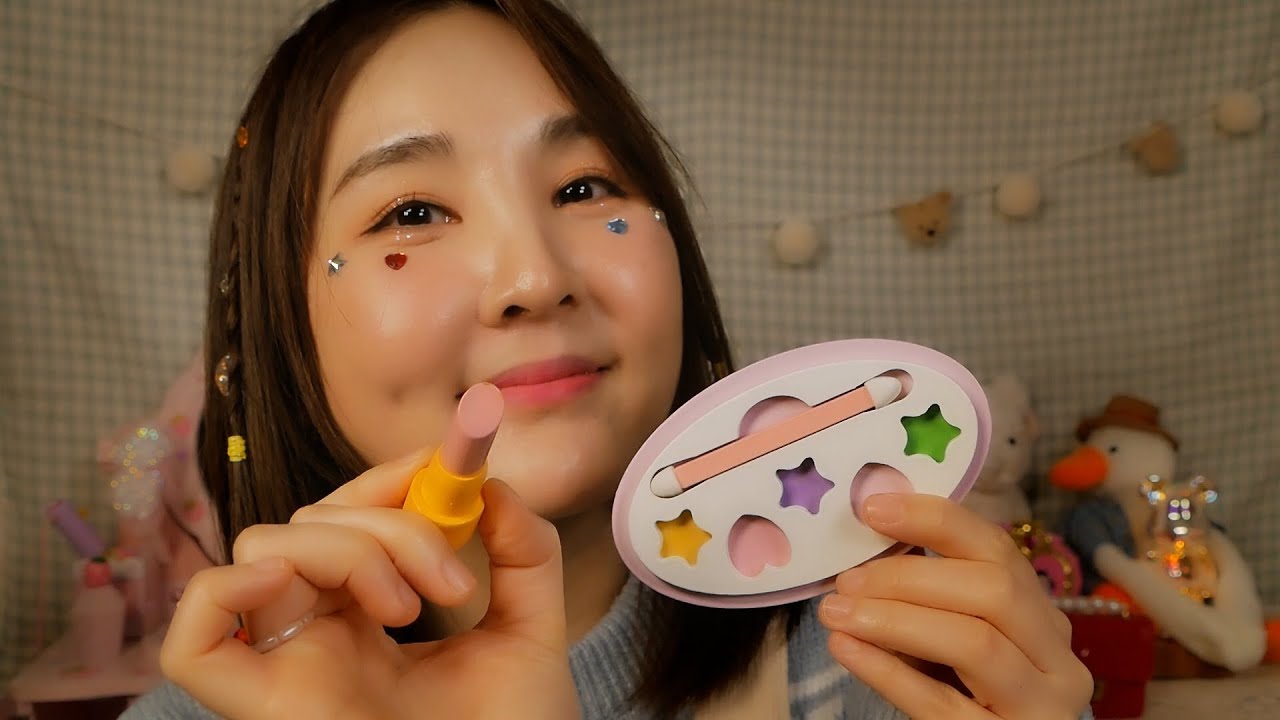 어린이 메이크업 상황극 ASMR｜곤쥬드라 놀이를 신청한다!!!! 🎀👑