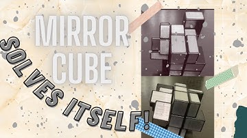 Dancing MirrorCube Solves Itself! - StopMotion