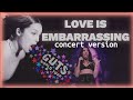 Olivia Rodrigo - Love Is Embarrassing (Guts Tour) [ live studio versión] Olivia Visuali