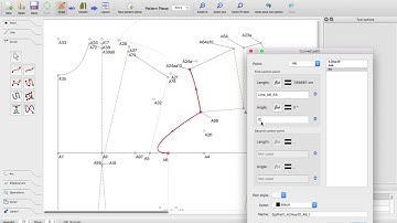Seamly2D tutorial: 3-point curve on back armhole