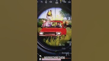 1v4 car spray ⚡Fastest squad wipe in seconds Bgmi/Pubg #shorts #bgmi #victor #wmshow