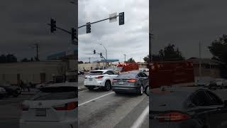 Arcadia Fire RA105 Responding Code 3 to Traffic Collison