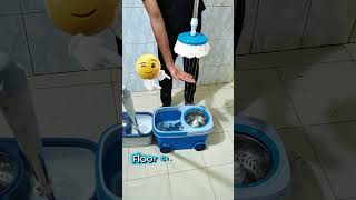 Floor Mop 🧹This Spin Mop Makes Floor Cleaning SO Much Easier! 😍 #shorts #mop #asmr #mop 57