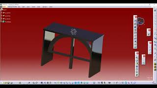 STATIC ANALYSIS WITH CATIA V5 (Simple Desk vs Reinforced Desk)