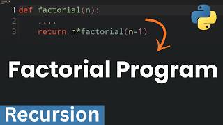 Famous 04 Factorial Program Using Recursion in Python | Step-by-Step Explanation Profile