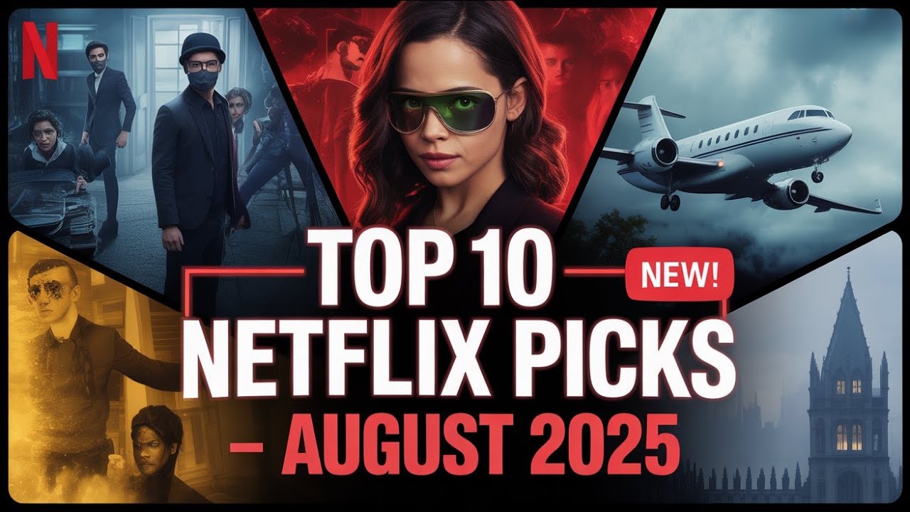 Top 10 BEST Netflix Movies & Series To Watch in August 2025 (Ranked ...