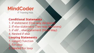 #6 Python Conditional Statement | Python Industrial Training