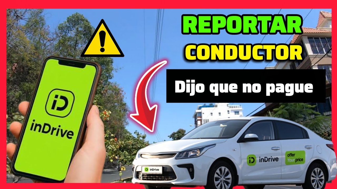 Indriver Conductor Cómo Reportar Un Conductor De Indriver!! Dijo que NO Pague - YouTube