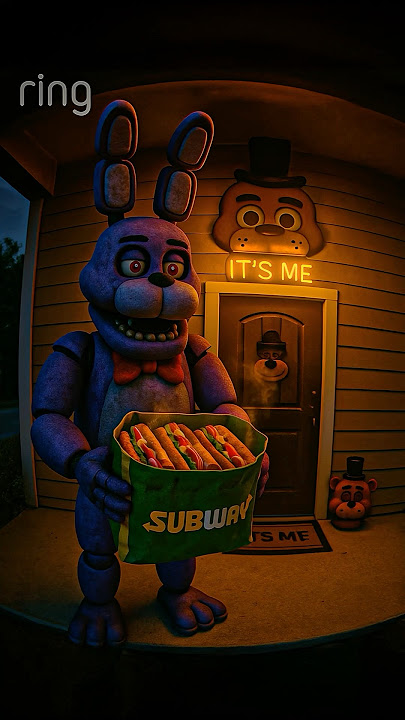 🥪99 SubWay Favorit Bonnie! #fnaf #subway #ai #otakbusuk