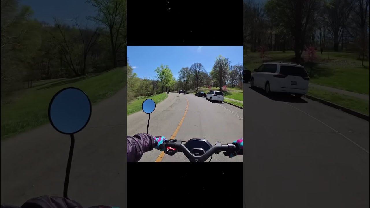 Taking The Segwayp65 Scooter For A Ride Through Cherokee Park Area In Louisvilleky