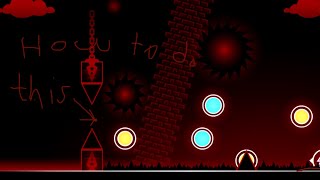How to build hell themed decoration in Geometry Dash!