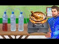 प्लास्टिक की बोतल गैस सिलेंडर खाना बनाना Plastic Bottle Gas Cylinder Cooking Hindi New Funny Comedy