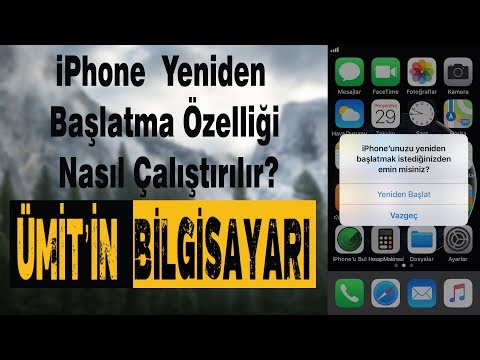 iPhone Yeniden Başlatma Özelliği Nasıl Çalıştırılır?