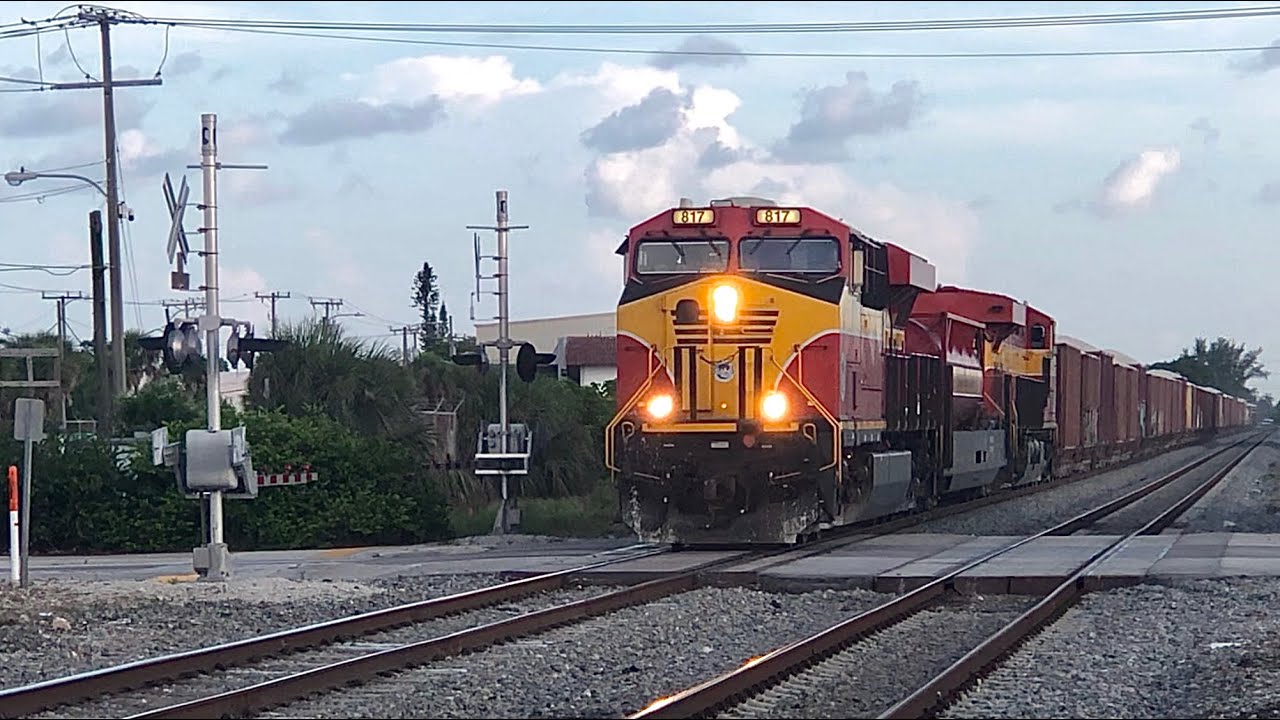 (FEC) Florida East Coast Railway: HIGH SPEED ACTION RAILFANNING