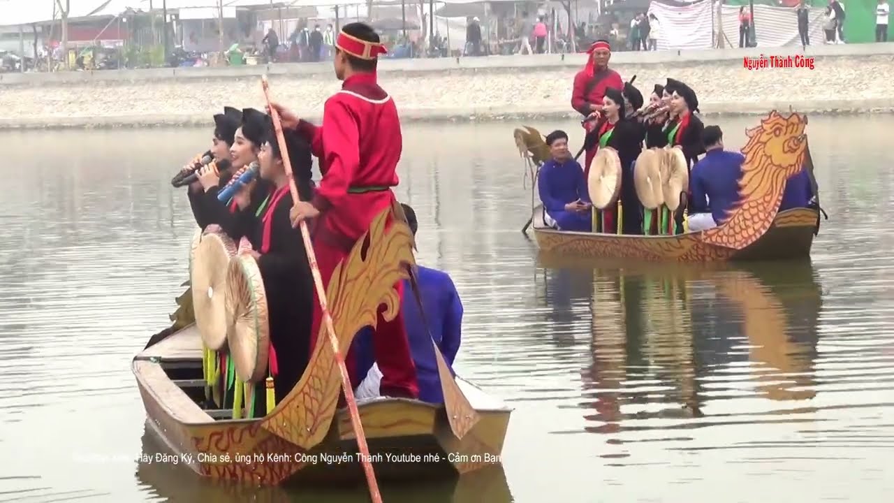 Hát Quan Họ Trên Thuyền - NĂM LIỆU BẢY LO - Thể hiện: Các Liền Chị Quan họ.