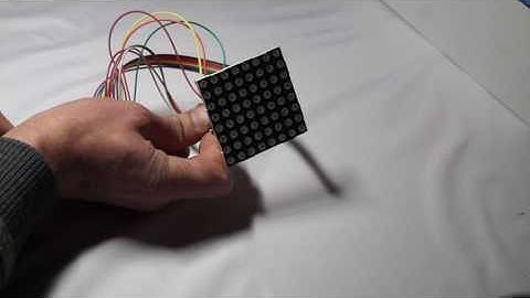 Светодиодная матрица 8х8