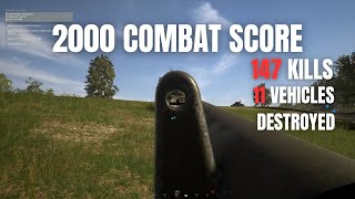 2000 Combat Score Gameplay in HELL LET LOOSE - full match