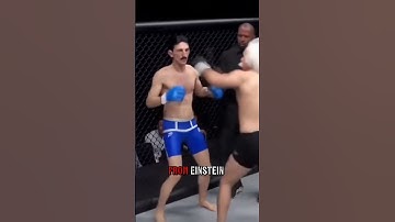 Einstein Enters the Octagon: UFC Showdown (AI-Generated with Sora 2) #funny