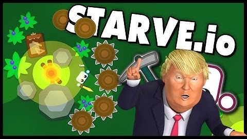 Starve.io - Crafting New Tools and Surviving the Cold and Hunger ! 🔥