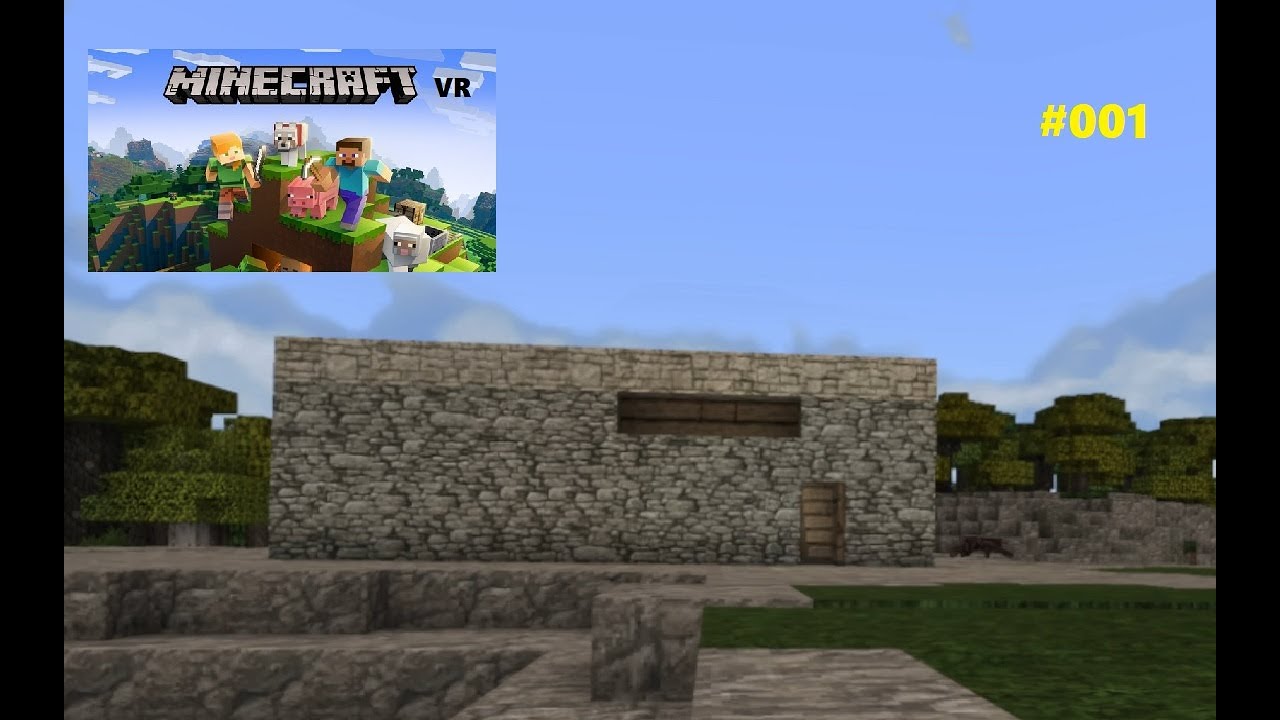 Minecraft Bedrock PC VR 001, Conquest texture, Virtuel