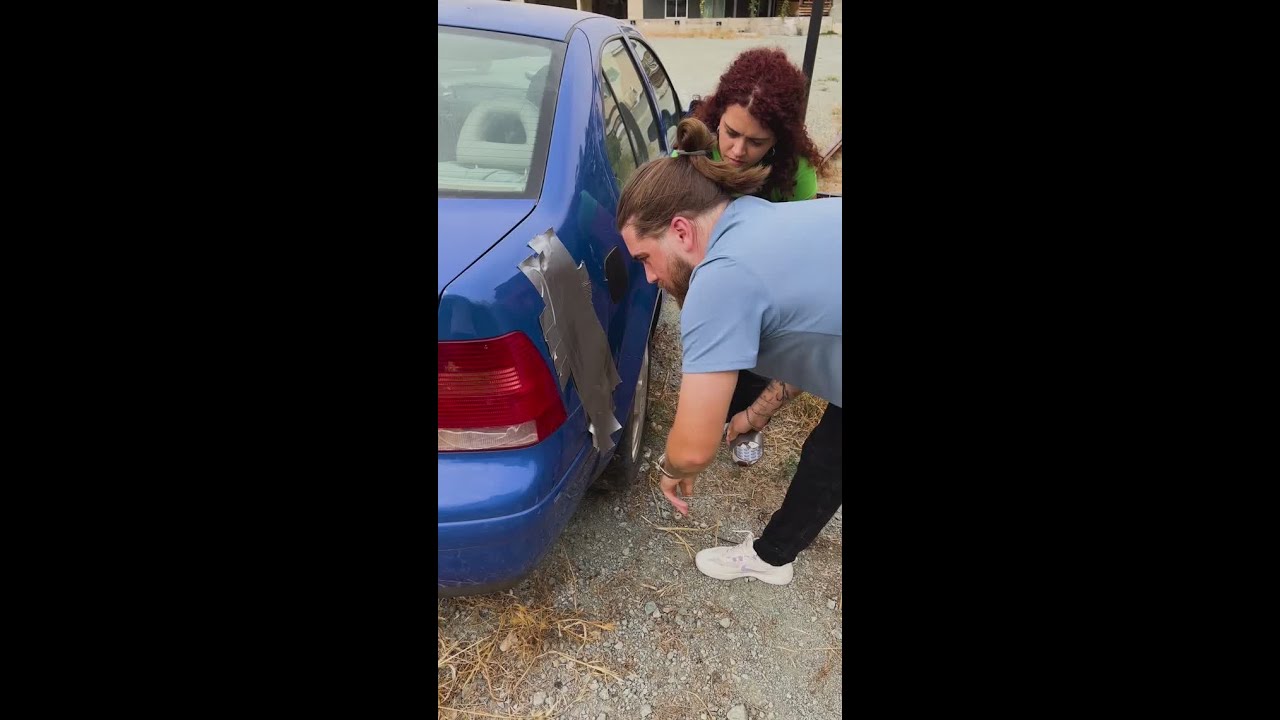 Can You Fix Your Car with Just Tape? 🚗📼 #tested #creative #lifehacks