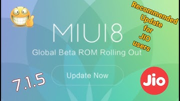 MIUI 8 Global 7.1.5 Beta Released - New Features & Overview with JIO 4G Video Conference Demo! [4K]