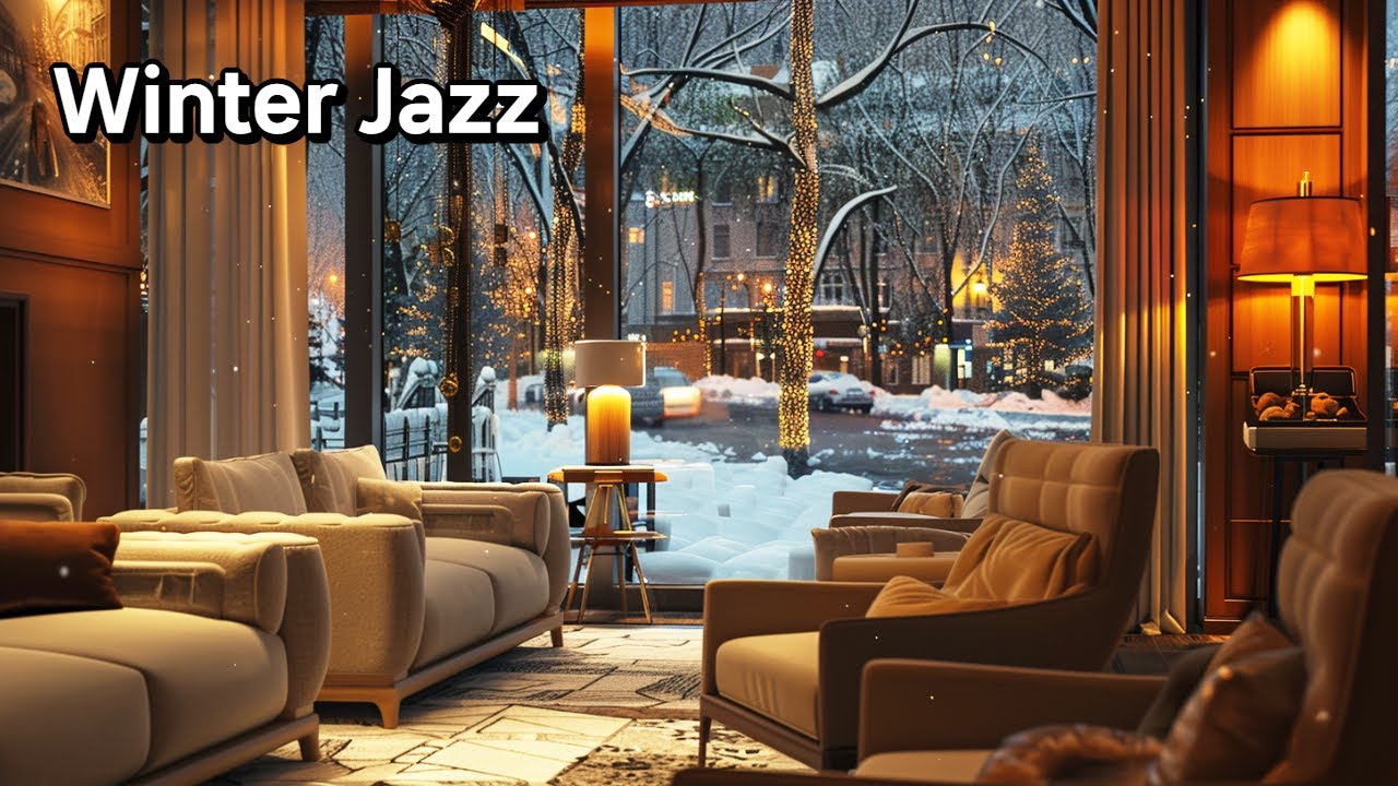 Cold Winter Evenings ❄️☕ Warm Jazz Piano | Relaxing Instrumental Playlist