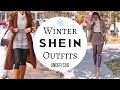 SHEIN Winter outfits under $50! | Winter Coats & Jackets try-on haul