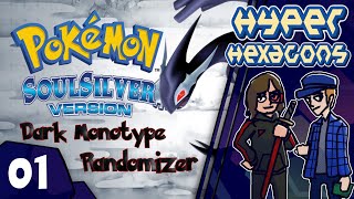 The Darkest and Most Random Pokémon Journey // Pokémon Soul Silver (Part 1) [Hyper Hexagons]