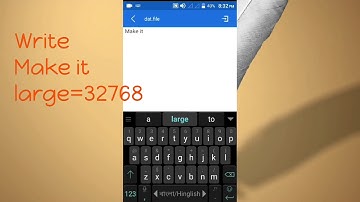 how to expand memory by using es file manager but not working