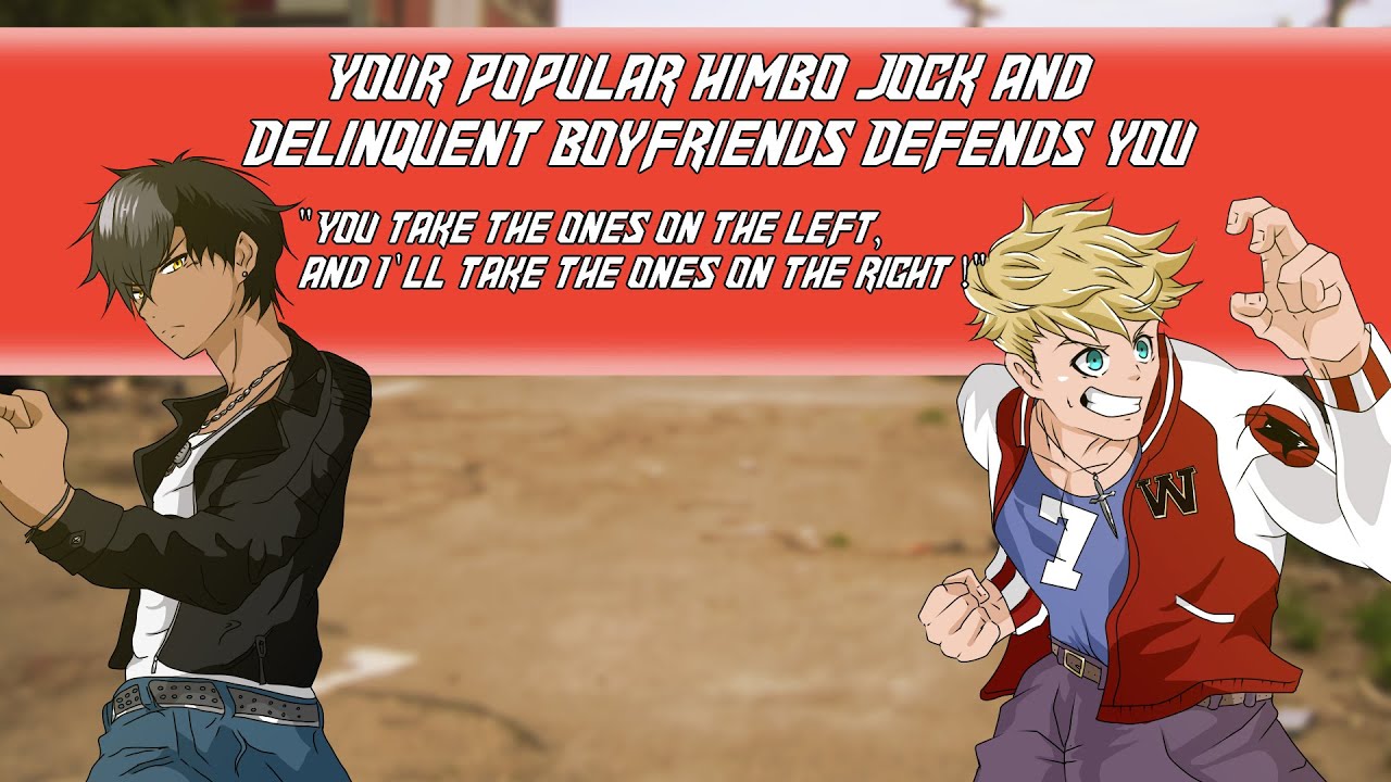 Your Popular Himbo Jock and Delinquent Boyfriend defends you PT 4 MM4F Goth Listener Fighting Comedy